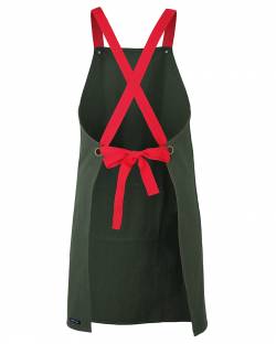 Cross Back Canvas Apron
